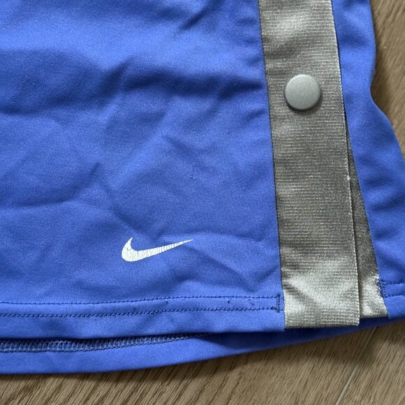 Vintage 90s'Y2K Nike Tennis Mini Skirt w/ Silver Snap Closure(no lining) - Picture 3 of 9